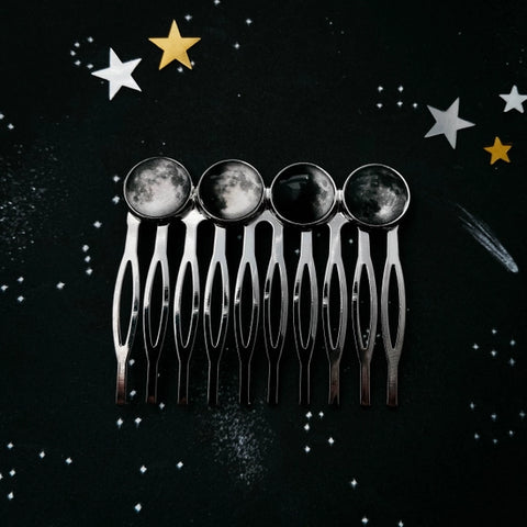 Phases of the Moon Hair Comb