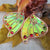 Autumn Fae Faery Wing Earrings