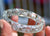 Sparkling Silver Flake Resin Bracelet