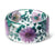 Teal and Lavender Flower Resin Bracelet
