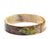 Lichen and Bark Resin Bracelet