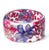 Pink and Purple Flower Resin Bracelet