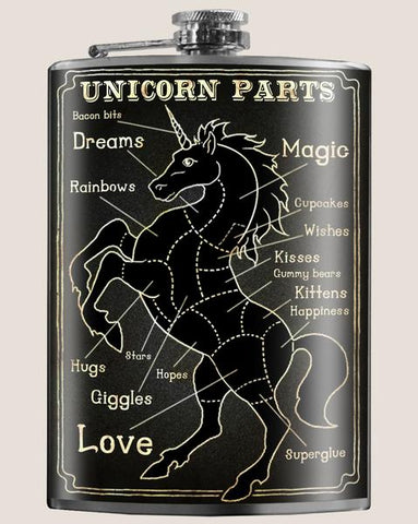 Unicorn Flask with Funnel