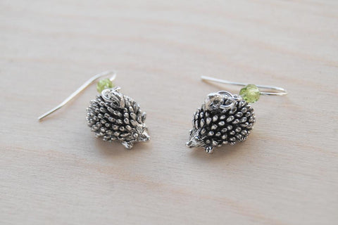 Teeny Tiny Hedgehog Earrings