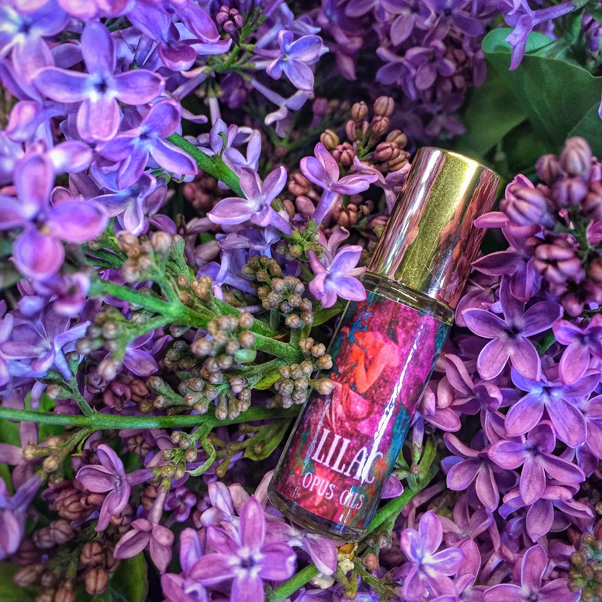 Unique luxury perfume LUMINIA Violet & Lilac with essences