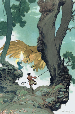 In Berenhed Forest - Limited Edition Print Signed by Neil Gaiman and Charles Vess
