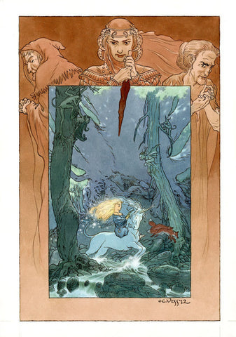 The Heart of a Star - Limited Edition Print Signed by Neil Gaiman and Charles Vess