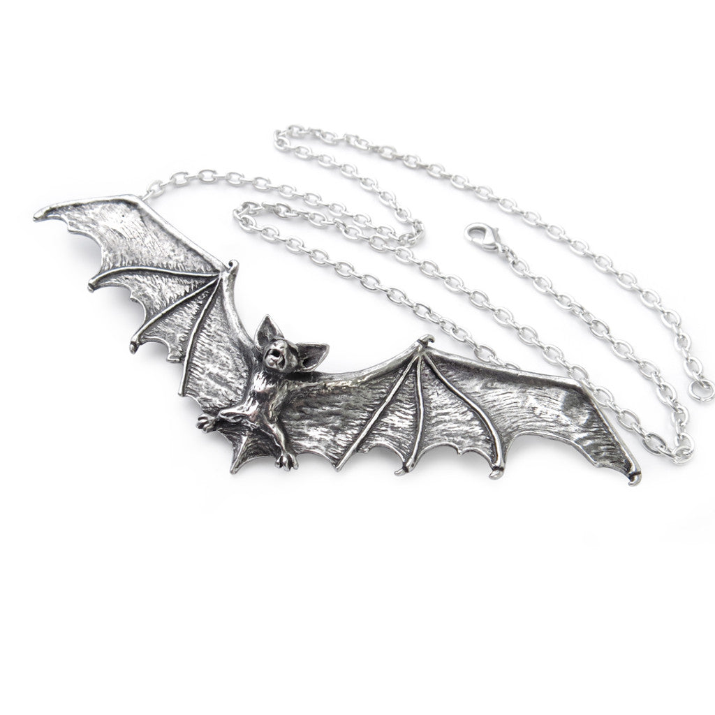 Bat Necklace | Silver & Gold | Scream Pretty