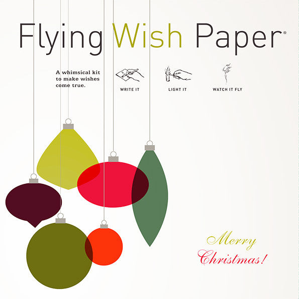 Retro Christmas - Flying Wish Paper Large Kit