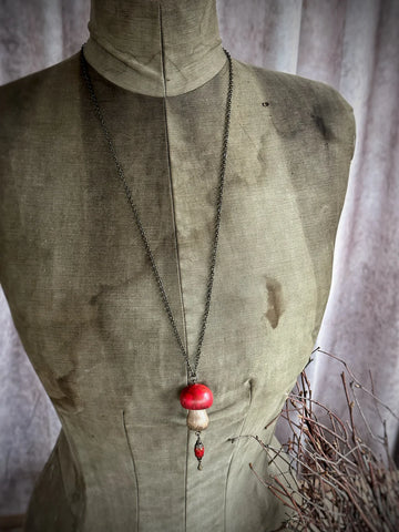 Big 2025 red necklace