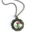 Scottish Thistle Ornate Pendant Necklace
