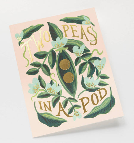 2 Year Gift Sub & Two Peas in a Pod Card