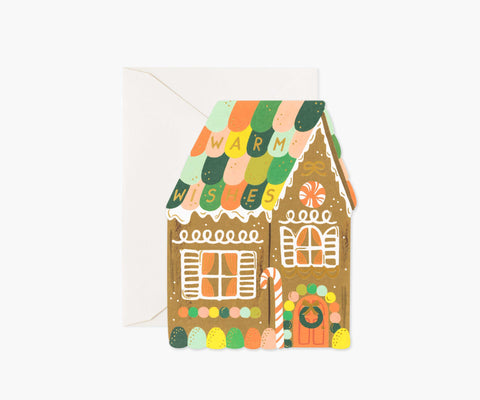 1 Year Gift Sub & Gingerbread House Card