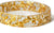 Sparkling Gold Flake Resin Bracelet