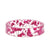 Bright Pink Flower Resin Bracelet