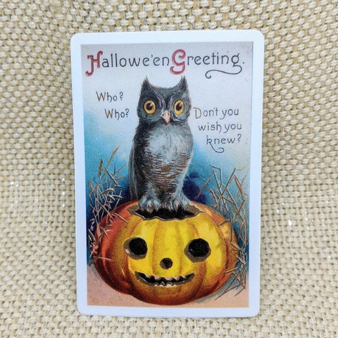 Vintage Halloween Sticker