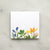 Rainbow with Orange Tulips Sticky Notes