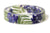 Purple Larkspur Resin Bracelet