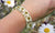 Summer Daisy Resin Bracelet