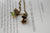 Mushroom Brass Necklace
