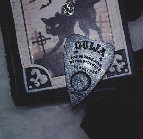 Ouija Board Planchette Soap -- Silver