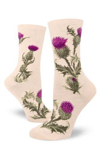 Thistle Crew Socks