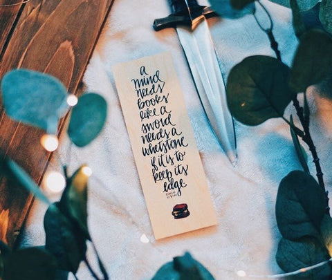 A Mind Needs a Book Tyrion Quote Game of Thrones Bookmark